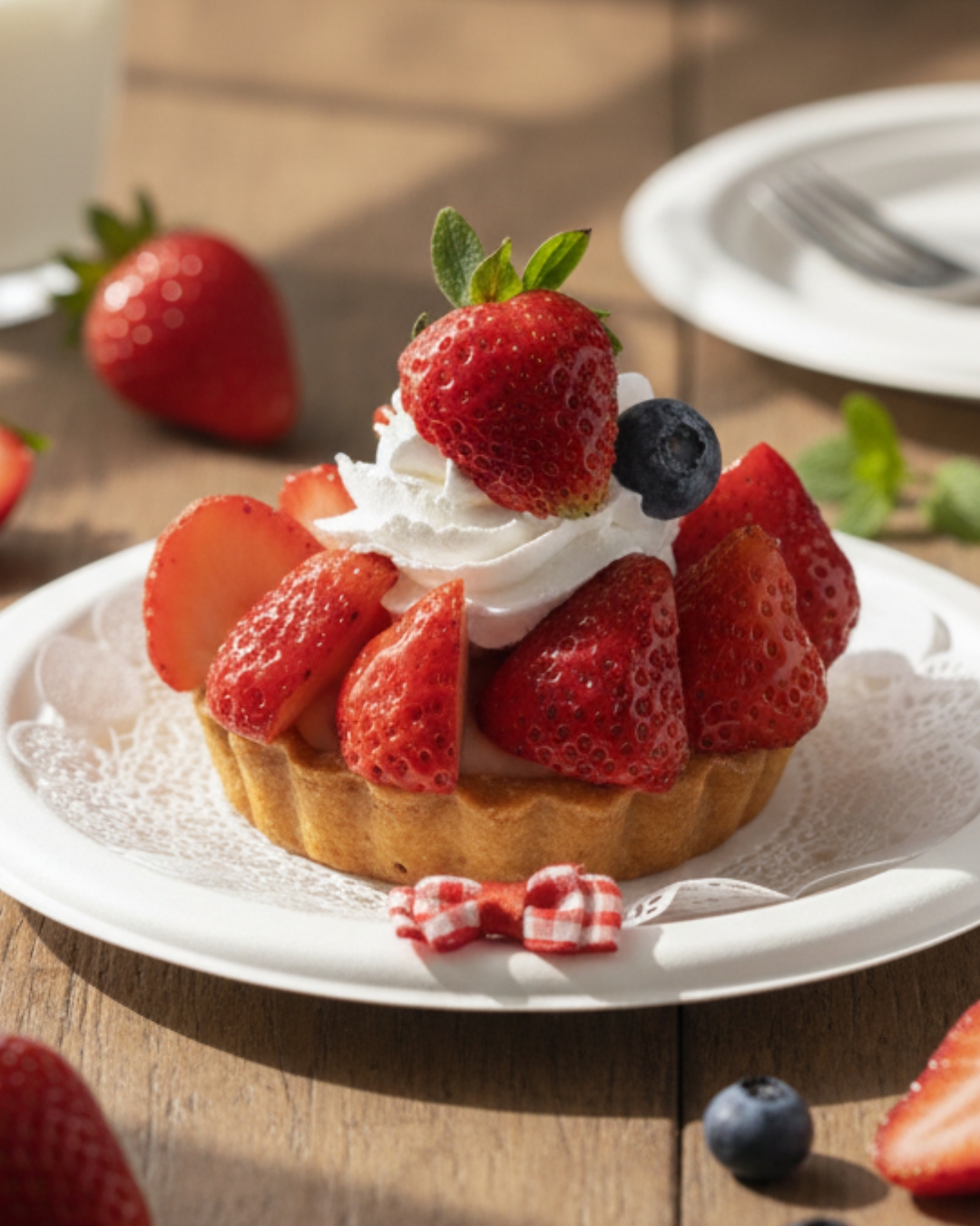 Tartita de Fresas pie crust 4 pulgadas 